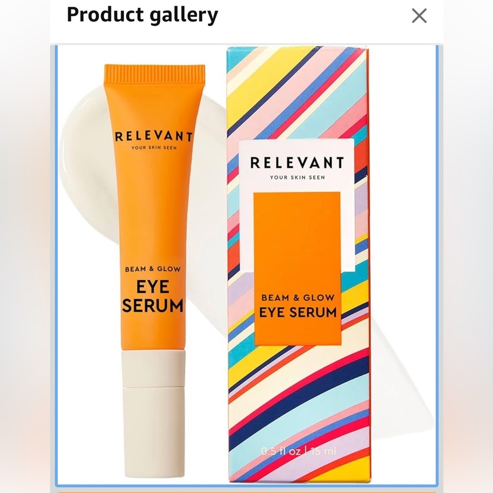 Relevant Beam & Glow Eye Serum .5 oz